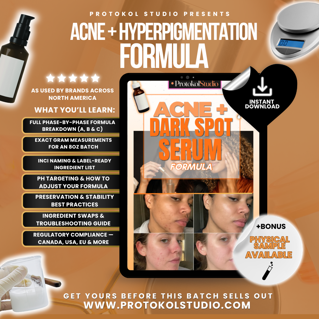 Hybrid Cleansing Milk Formula — ProtokolStudio formulation guide